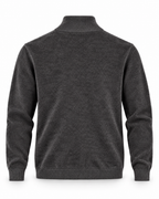 Pull Col Zippé en Maille Chenille