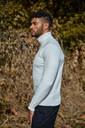 Pull Col Roulé en Maille Fine