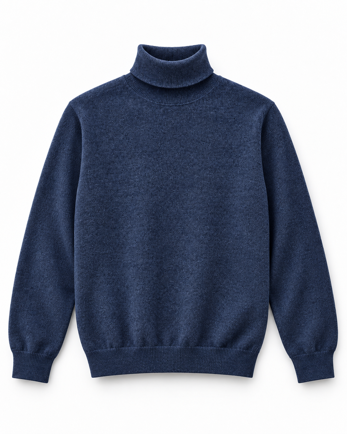 Pull Col Roulé en Maille Fine