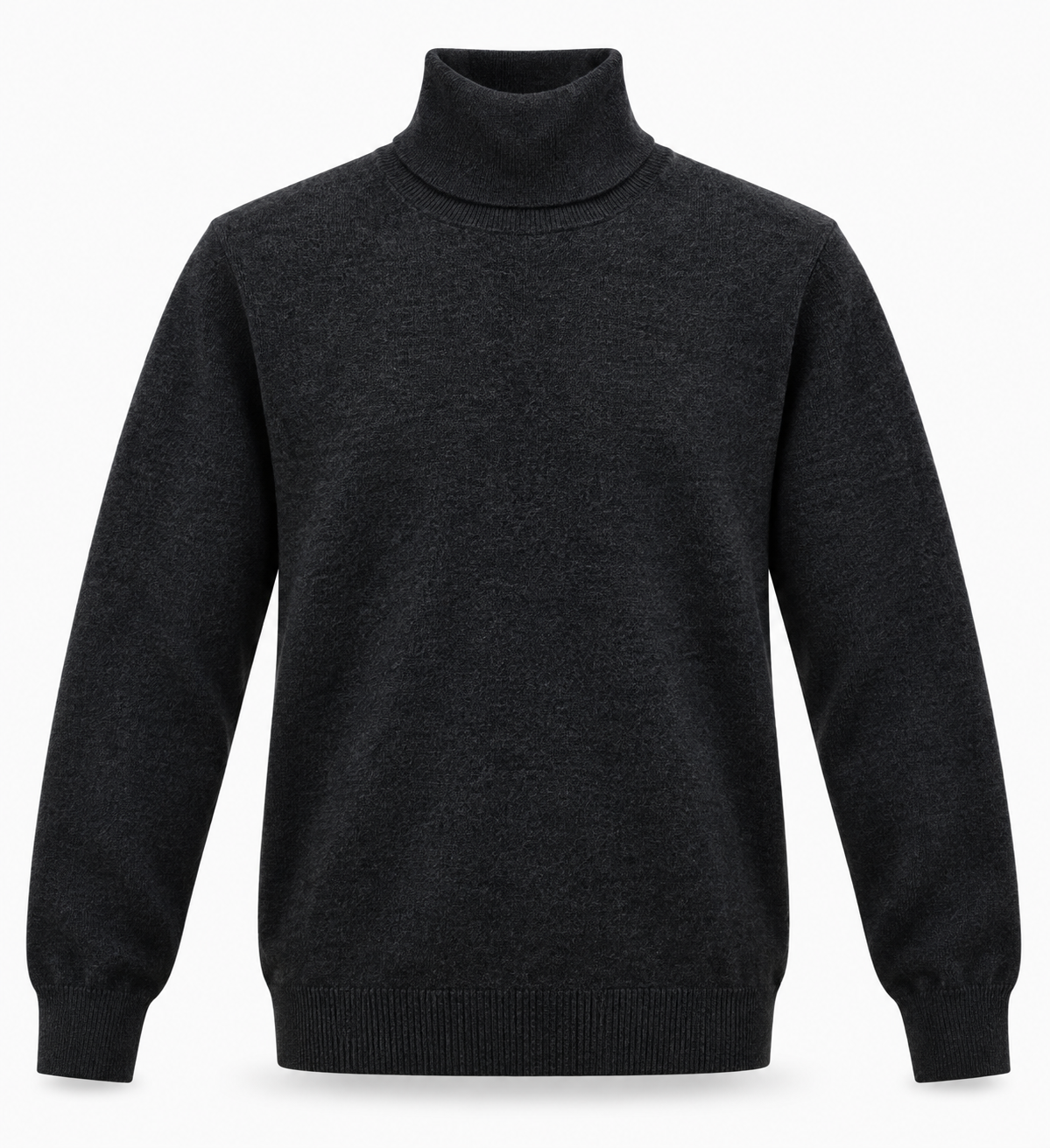 Pull Col Roulé en Maille Fine
