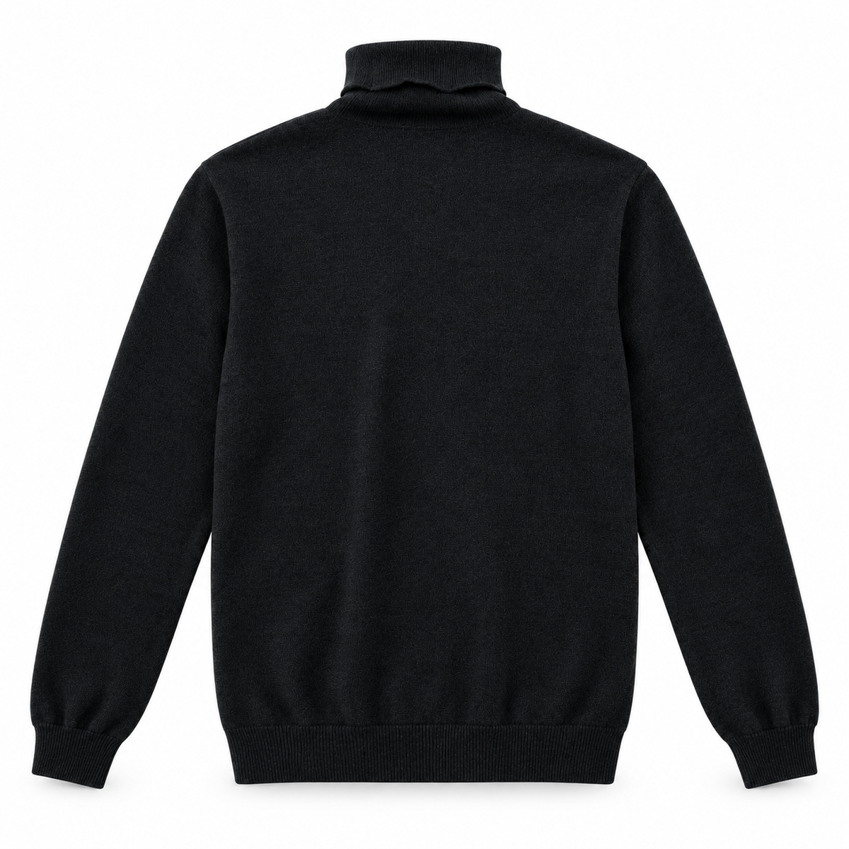Pull Col Roulé en Maille Fine