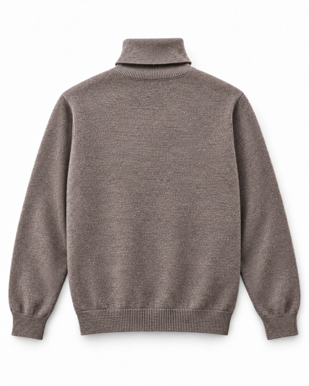 Pull Col Roulé en Maille Fine
