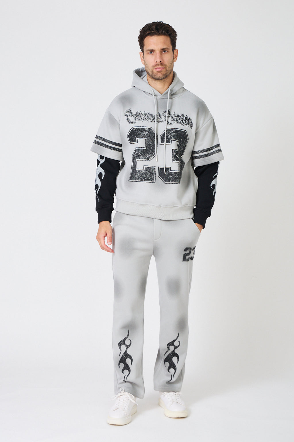Sweat & Pantalon Streetwear “Flame 23” - Ensemble