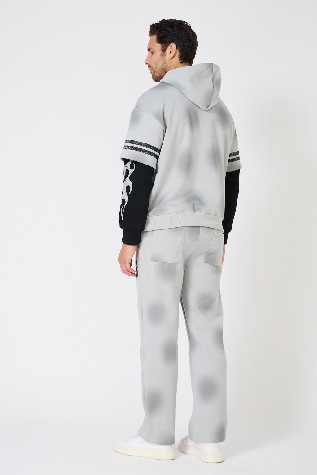 Sweat & Pantalon Streetwear “Flame 23” - Ensemble