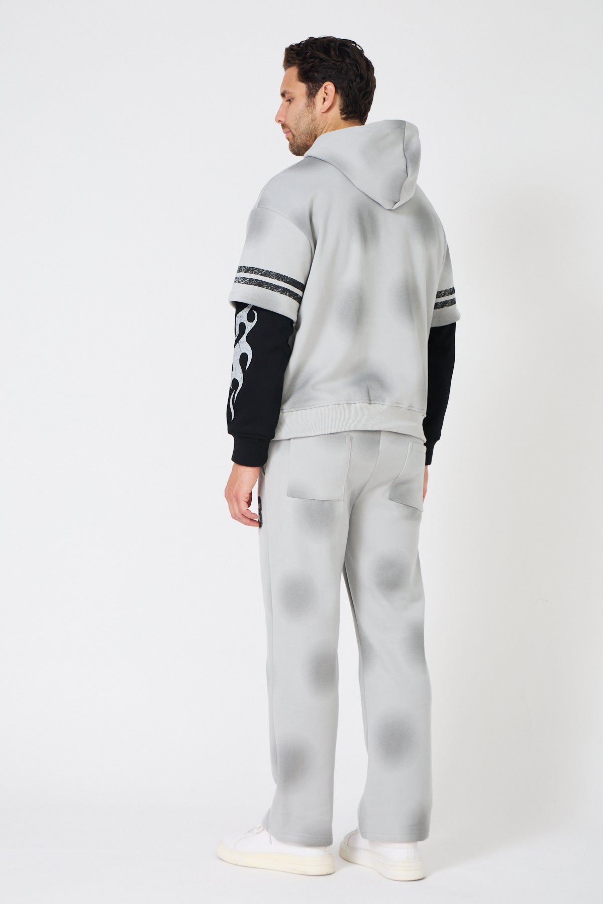 Sweat & Pantalon Streetwear “Flame 23” - Ensemble