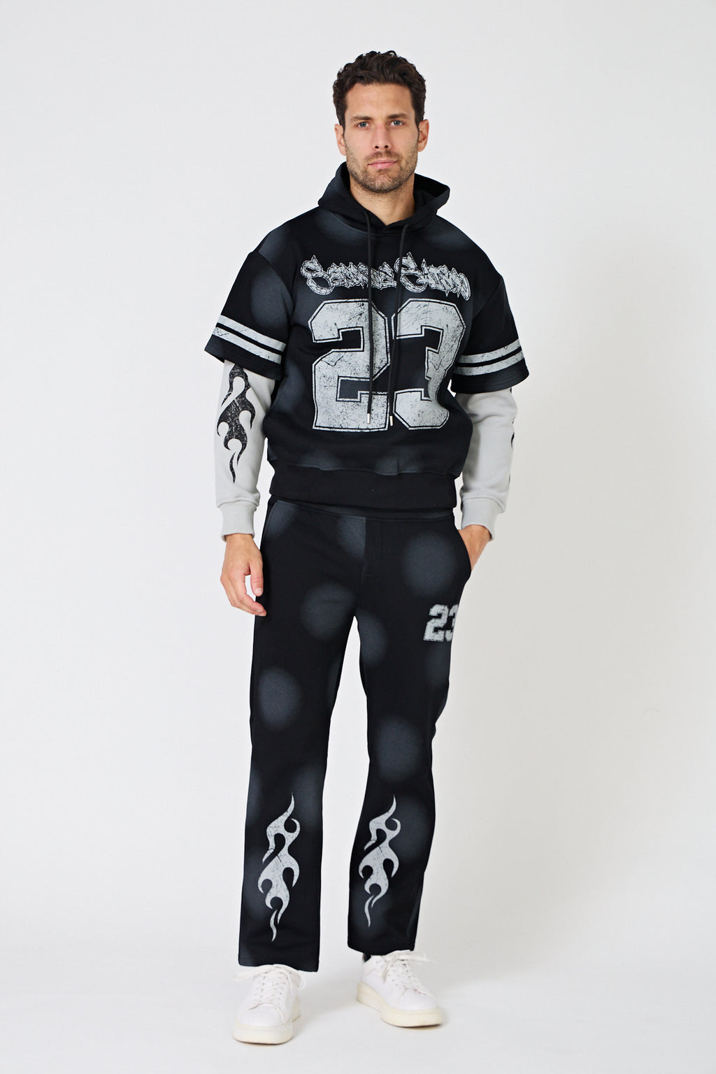 Ensemble Streetwear “Flame 23” – Sweat & Pantalon