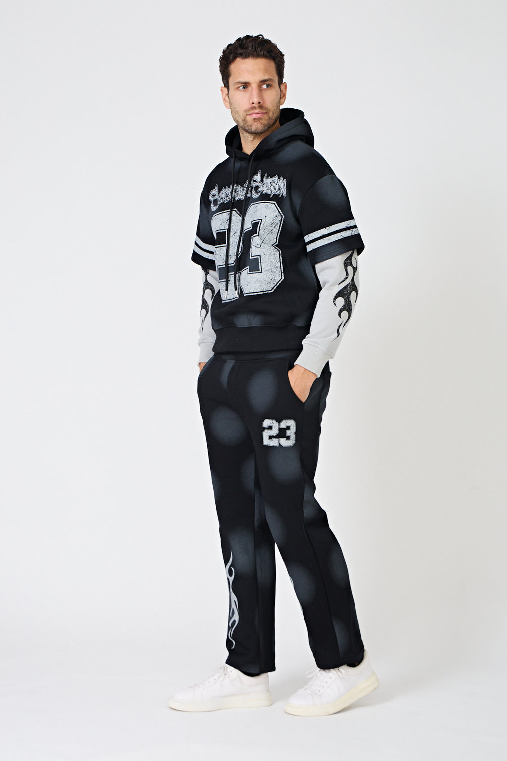 Ensemble Streetwear “Flame 23” – Sweat & Pantalon