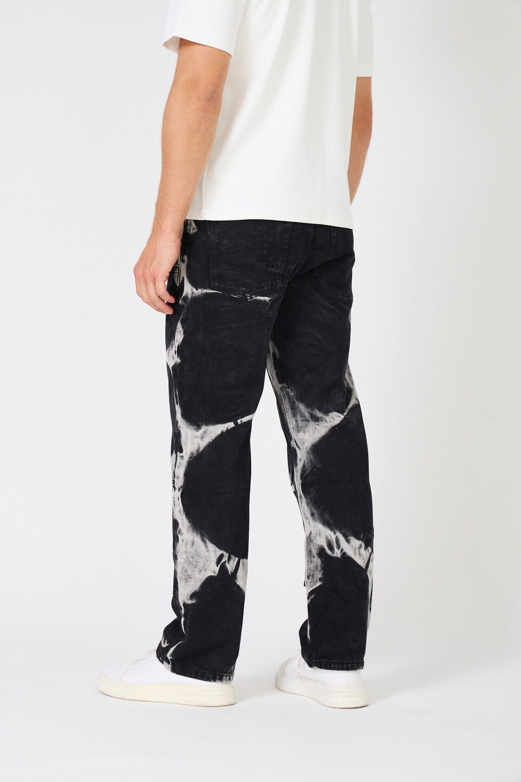 Veste et Pantalon Denim Effet Délavé - Ensemble