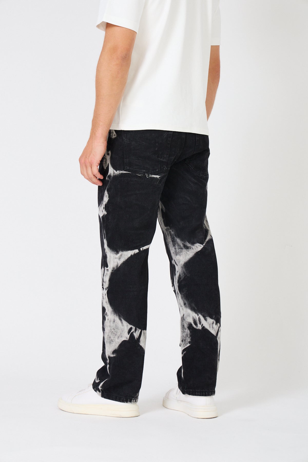 Veste et Pantalon Denim Effet Délavé - Ensemble