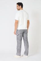 Workwear Jacket / Oversized Cargo Pants Set – Washed Cotton Canvas