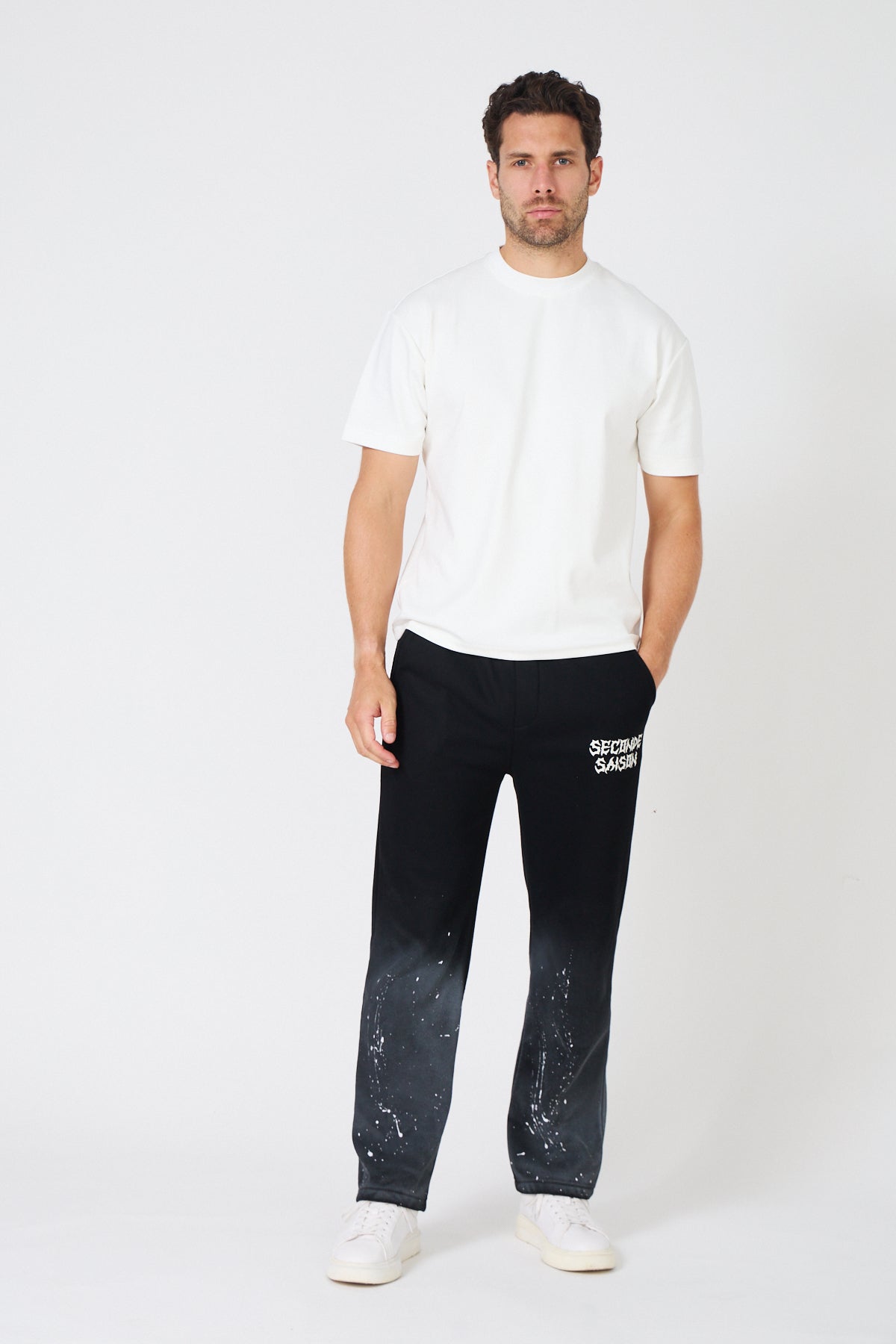 Hoodie Oversize Dégradé  - Imprimé "Seconde Saison"