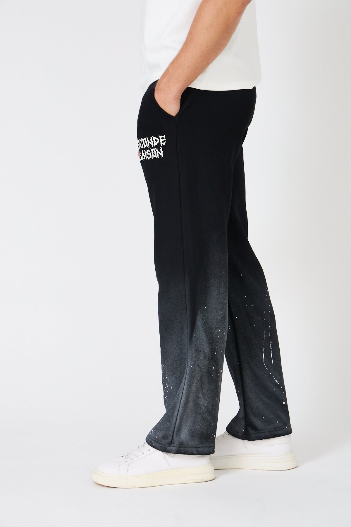 Hoodie Oversize Dégradé  - Imprimé "Seconde Saison"