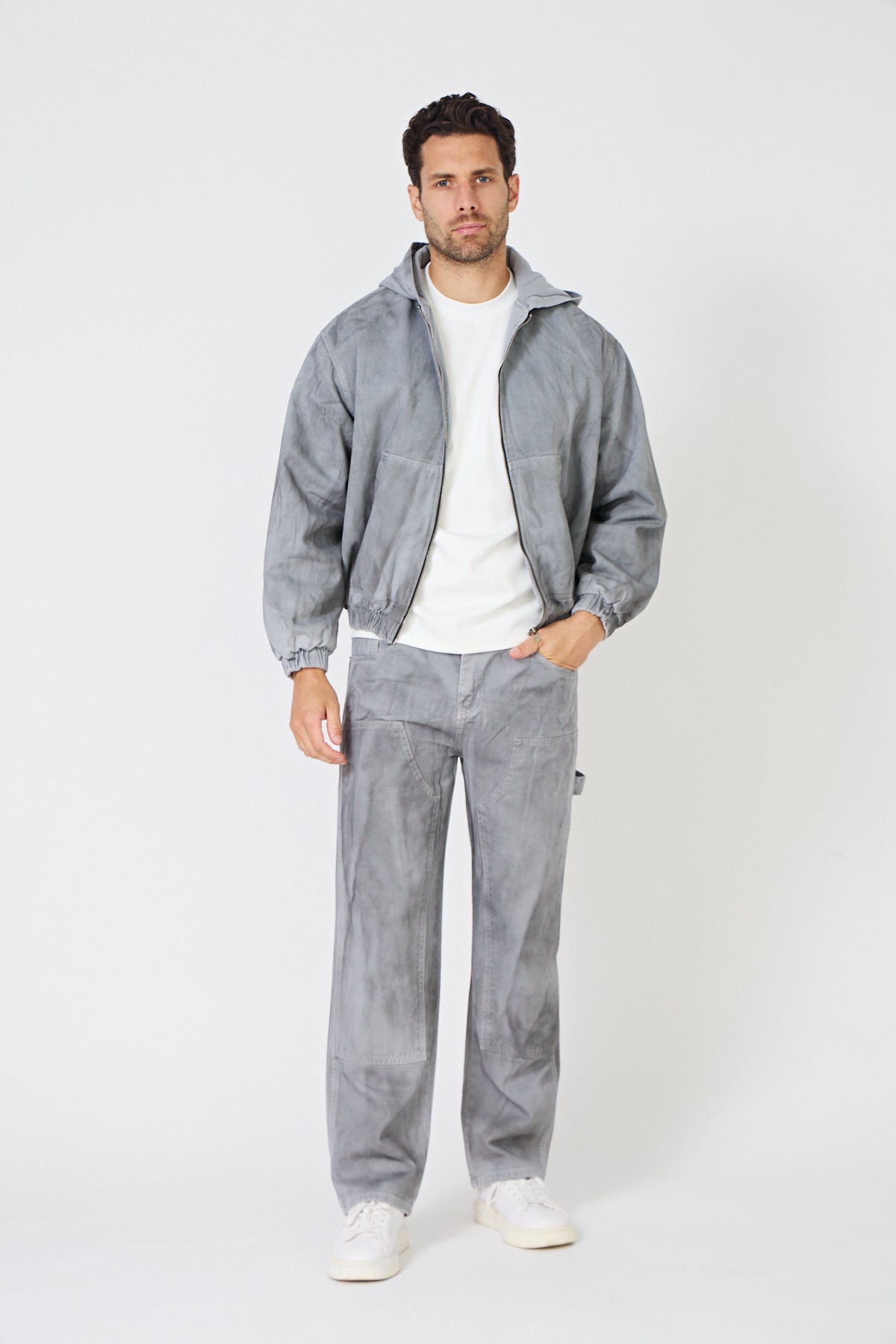Ensemble Veste doubler Pantalon Cargo Oversize
