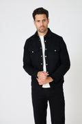 Denim Button-Down Overshirt