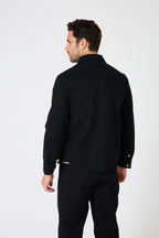 Men's Denim "Western" Overshirt - Slim Fit Cut