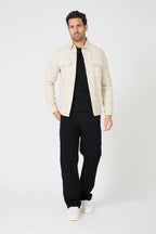 Men's Denim "Western" Overshirt - Slim Fit Cut