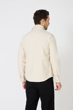 Men's Denim "Western" Overshirt - Slim Fit Cut
