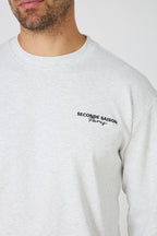 T-Shirt Manches Longues - Logo Minimaliste 'Seconde Saison Paris'
