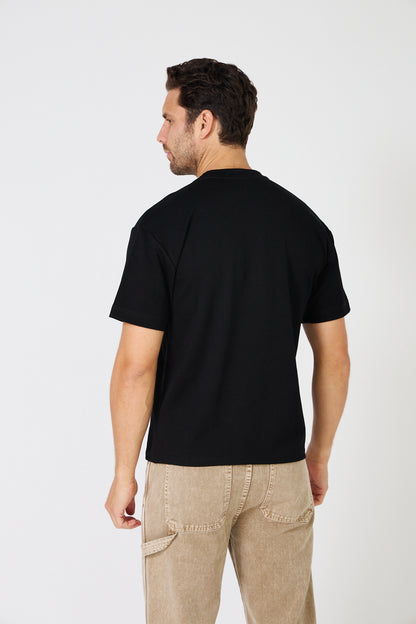 Premium Oversized Men's T-Shirt - Plain Cotton
