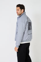 Men's Bomber Jacket "Arc de Triomphe" Coach Style Jacket