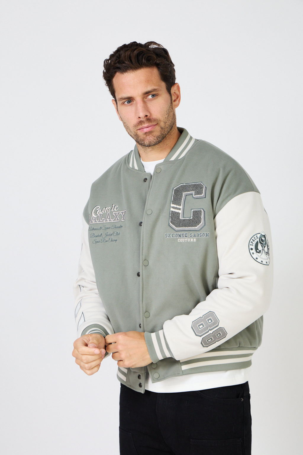 Cosmic Galaxy Teddy Jacket