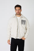 Men's Bomber Jacket "Arc de Triomphe" Coach Style Jacket