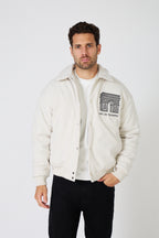 Men's Bomber Jacket "Arc de Triomphe" Coach Style Jacket