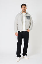 Men's Bomber Jacket "Arc de Triomphe" Coach Style Jacket