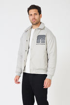 Men's Bomber Jacket "Arc de Triomphe" Coach Style Jacket