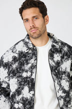 Men's floral jacquard jacket