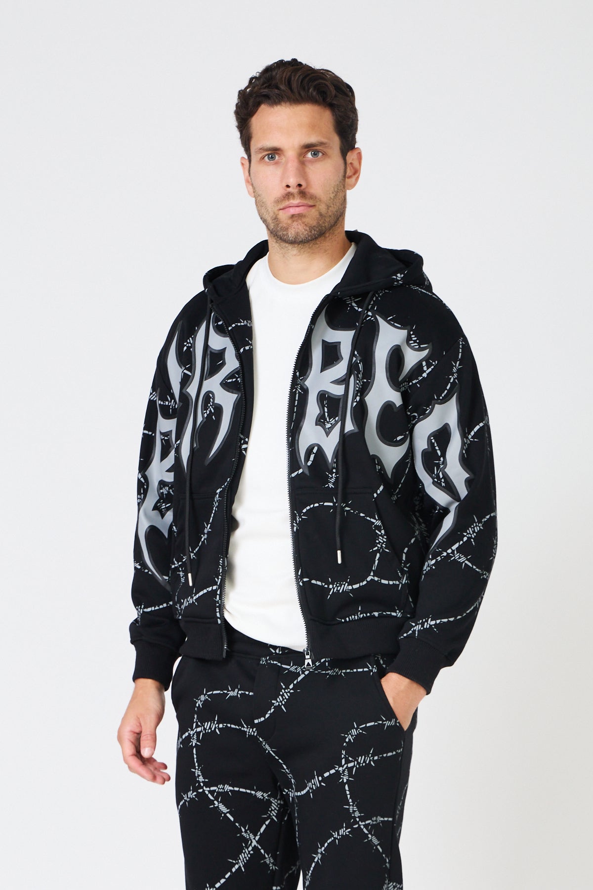 Veste sweat à capuche & Pantalon jogging - Ensemble