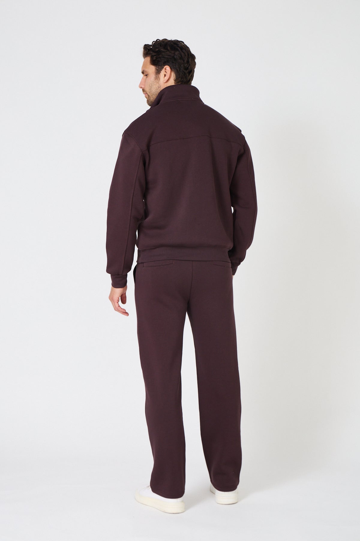 Sweatshirt Half-Zip et Jogging - Ensemble