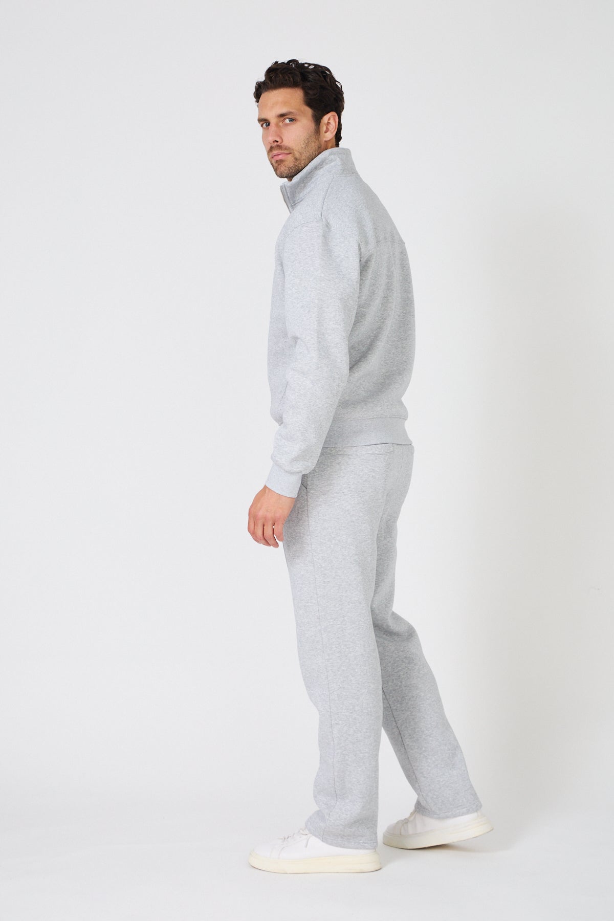 Sweatshirt Half-Zip et Jogging - Ensemble