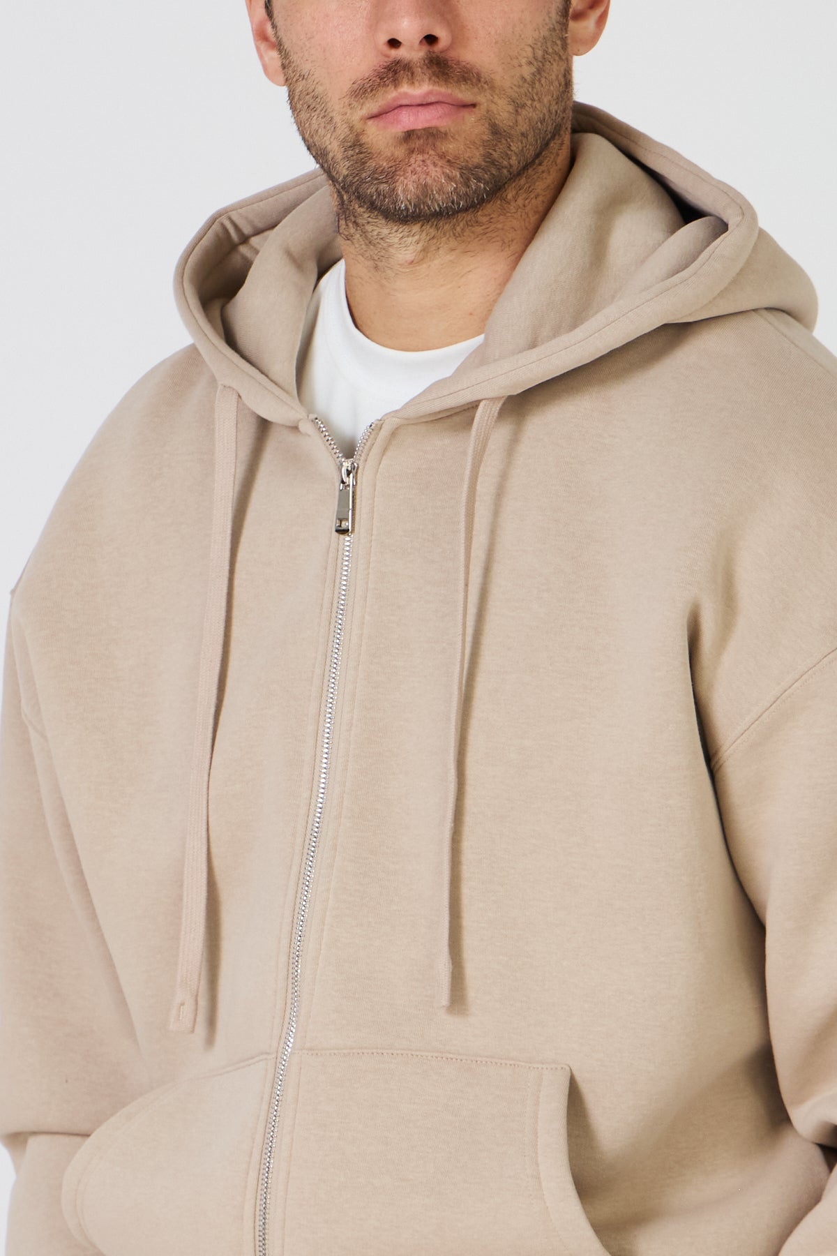 Hoodie Zippé Oversize & Jogging - Ensemble