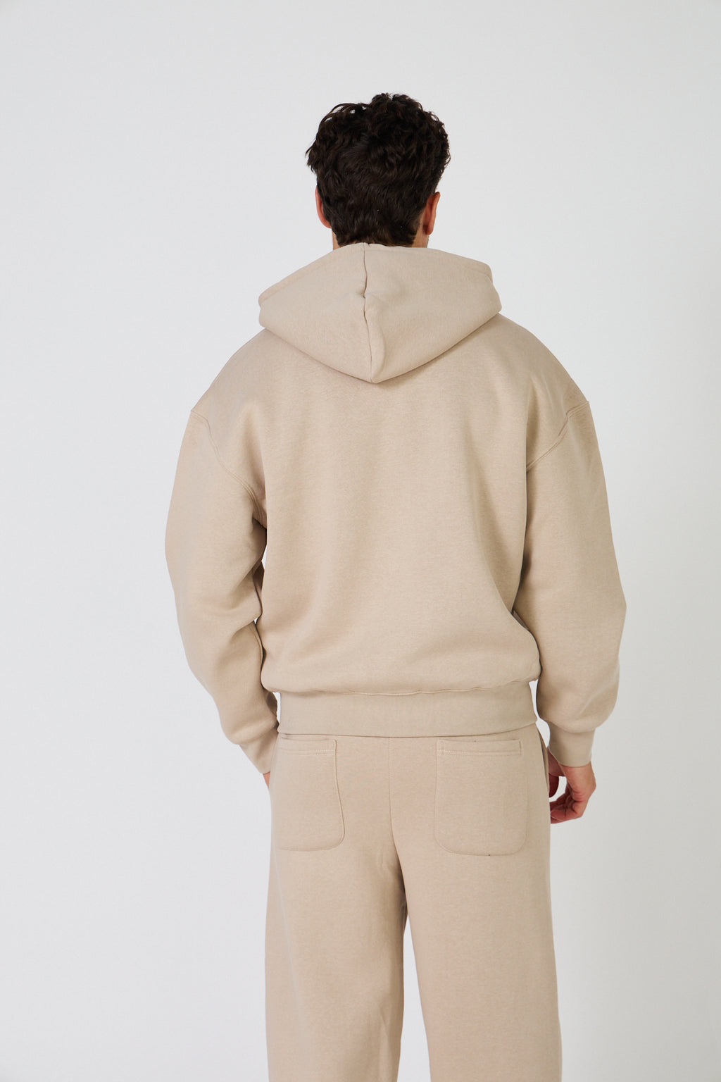 Oversized Zip Hoodie &amp; Jogging Set