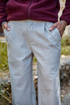 Pantalon Large à Pinces Homme