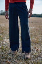 Pantalon Large à Pinces Homme