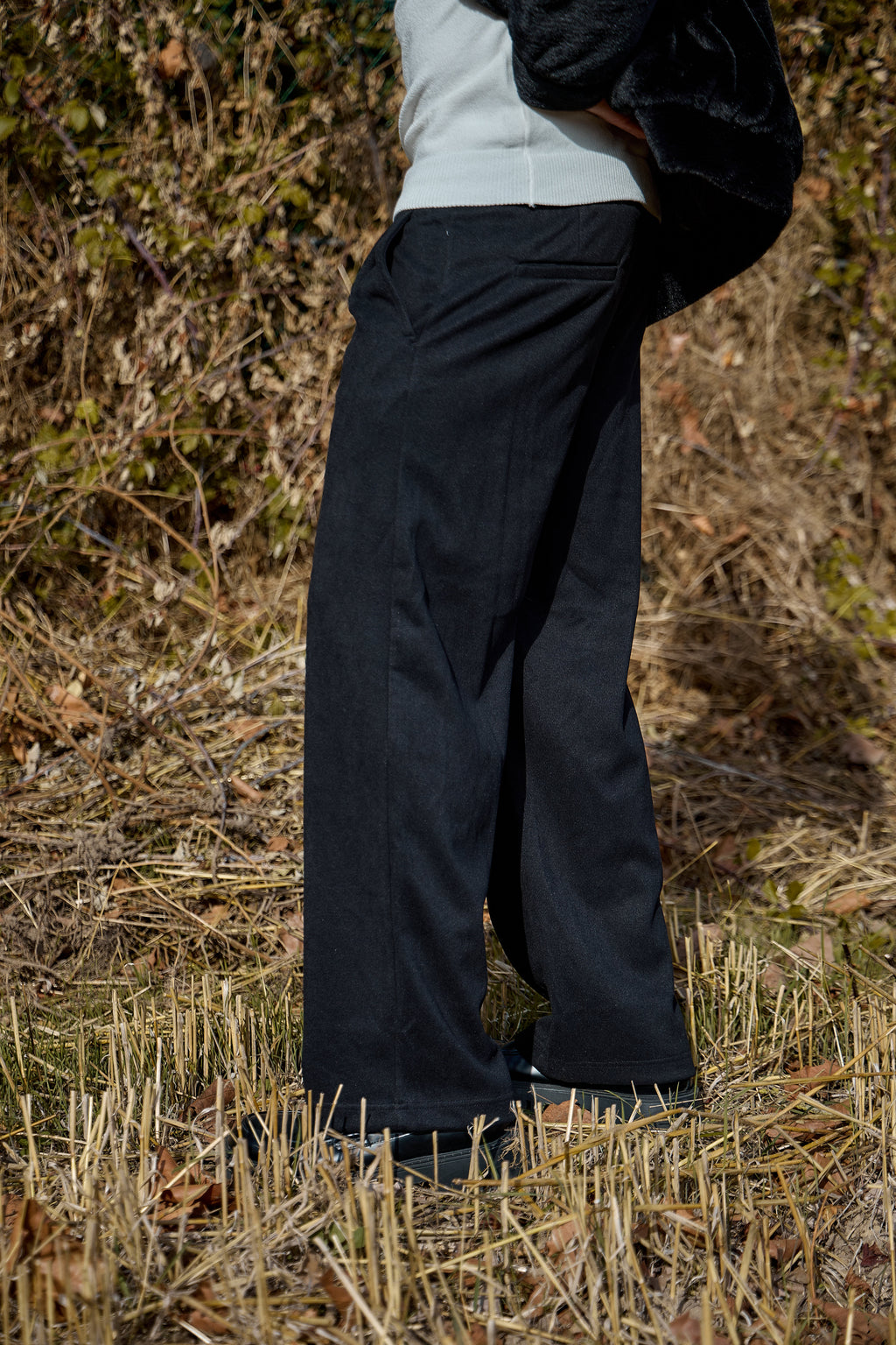 Pantalon Large à Pinces Homme