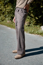 Pantalon Large à Pinces Homme