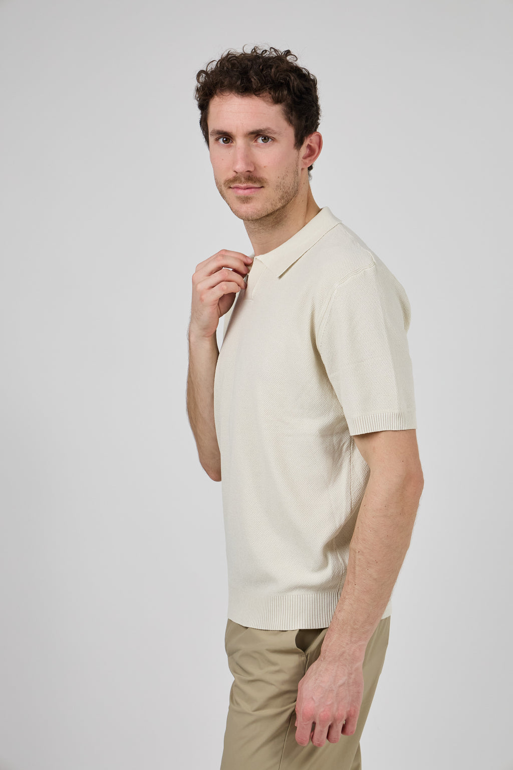 Polo manches courtes avec col classique