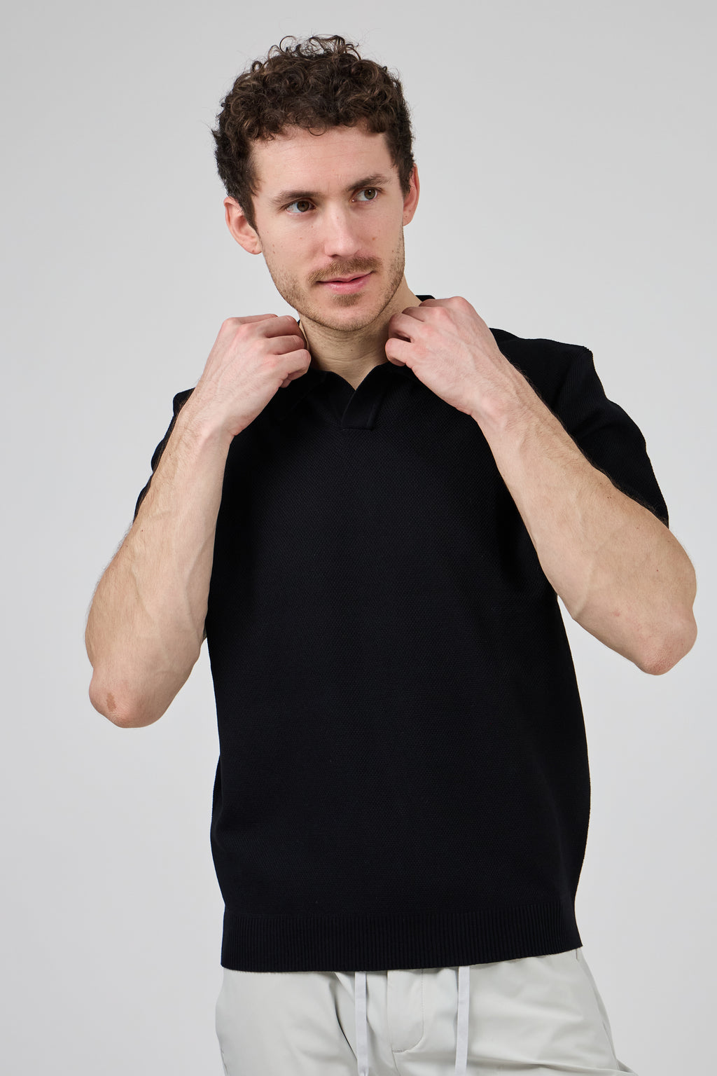 Polo manches courtes avec col classique