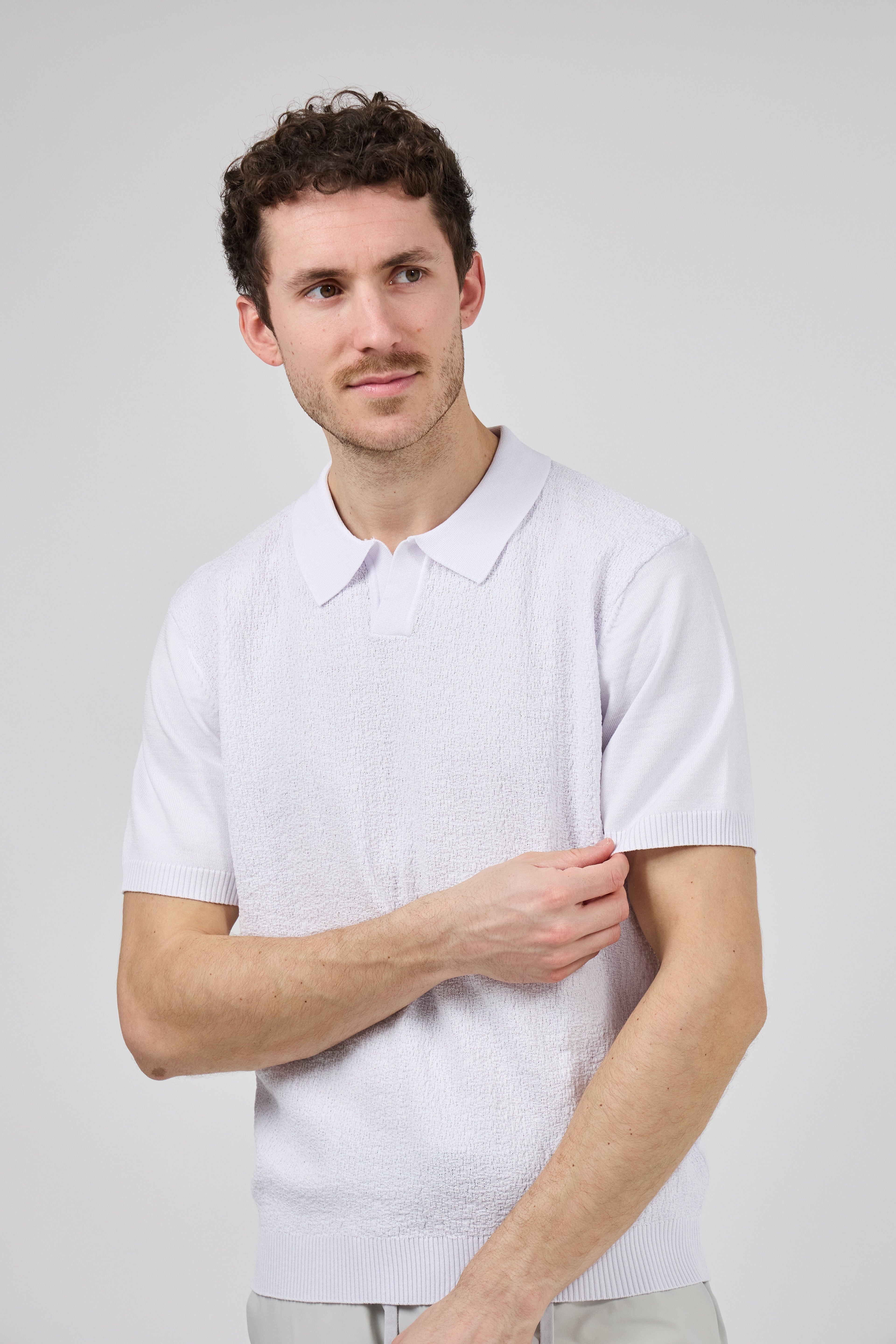 Polo manches courtes pour homme avec col classique