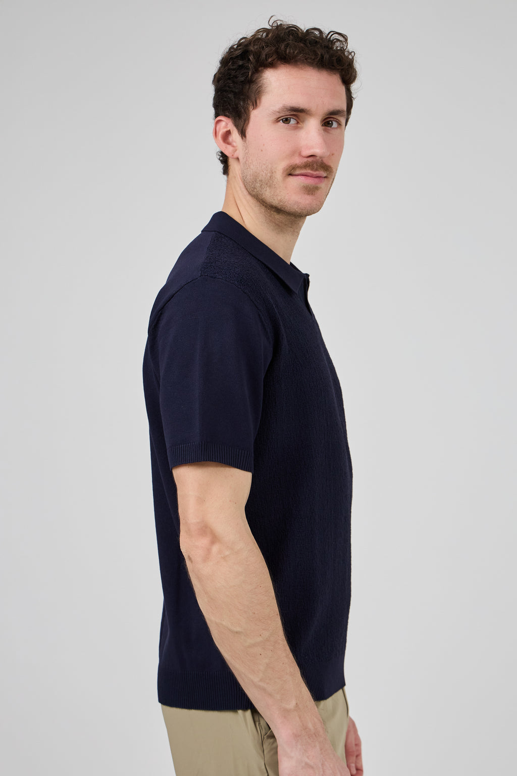 Polo manches courtes pour homme avec col classique