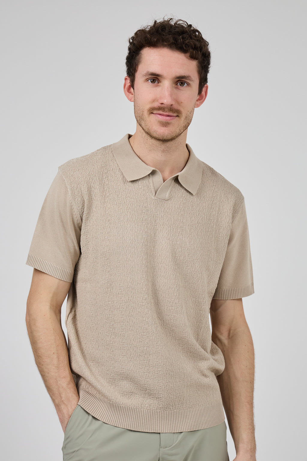 Polo manches courtes pour homme avec col classique
