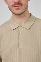 Polo en maille homme à manches courtes avec col classique