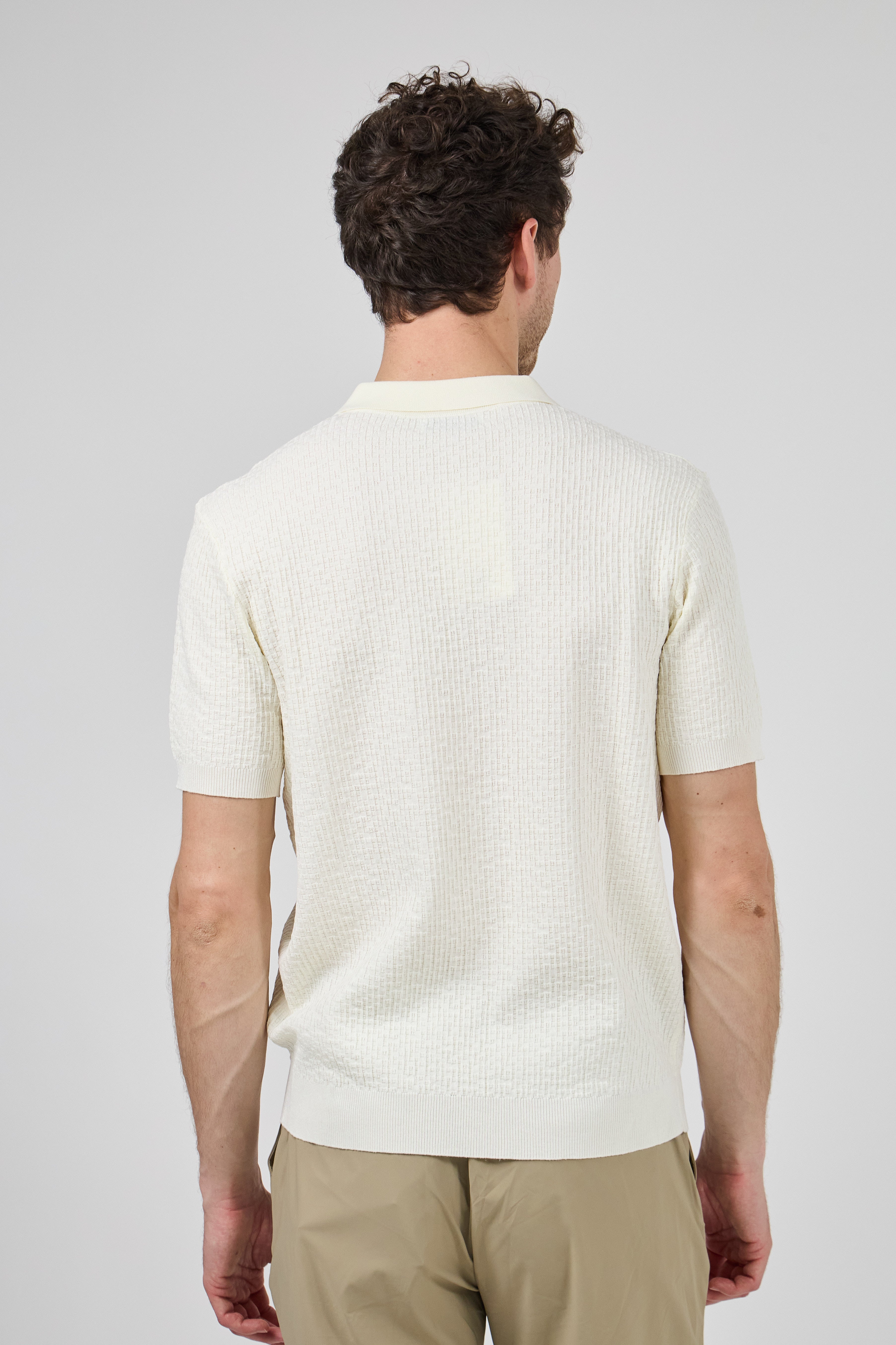 Polo en maille  Homme à Manches Courtes avec Col Classique