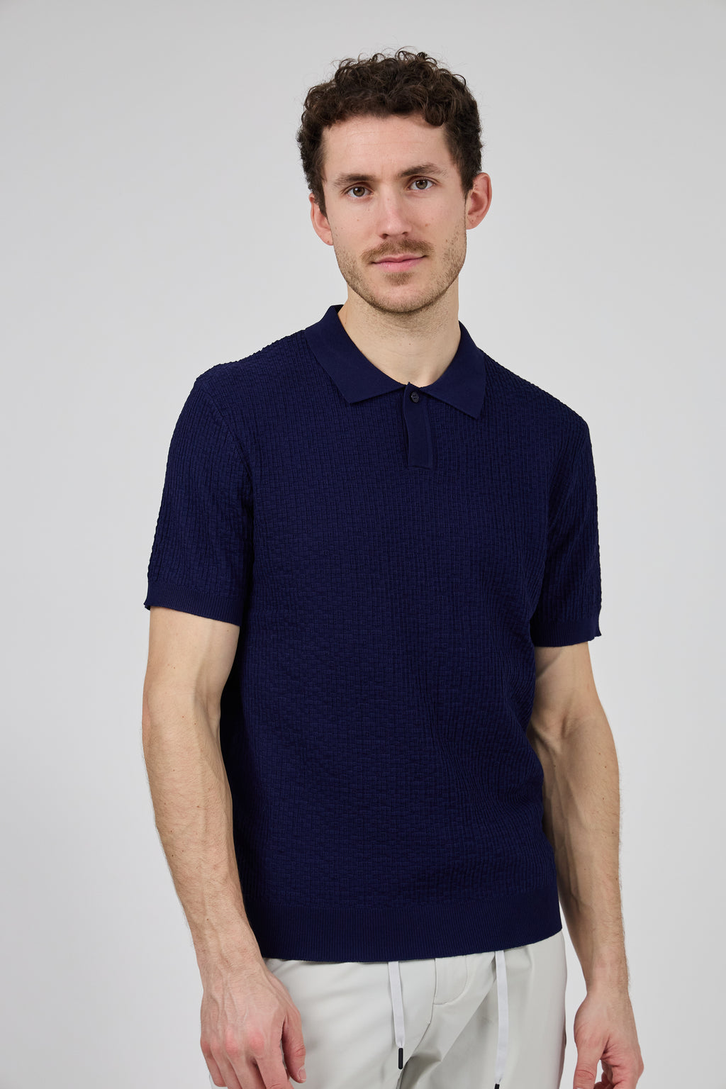 Polo en maille  Homme à Manches Courtes avec Col Classique