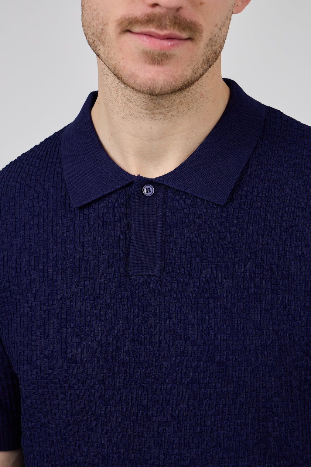 Polo en maille  Homme à Manches Courtes avec Col Classique