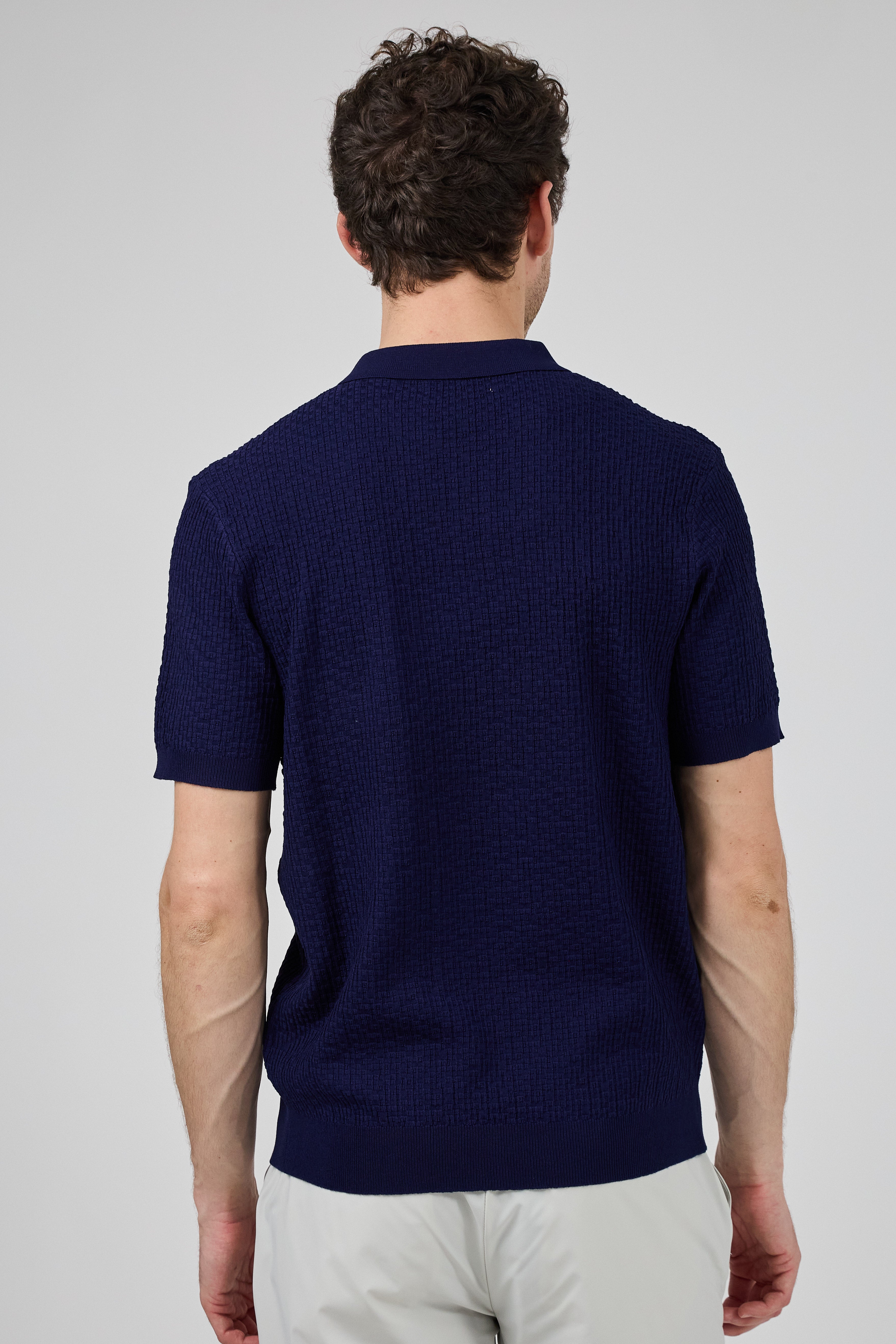 Polo en maille  Homme à Manches Courtes avec Col Classique