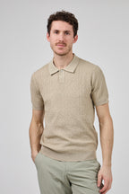 Polo en maille  Homme à Manches Courtes avec Col Classique